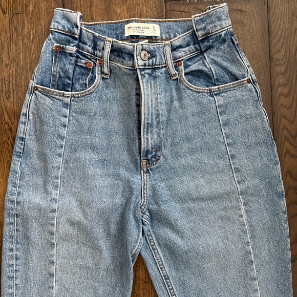 Abercrombie Jeans 90s straight ultra high rise curve love - Picture 1 of 6